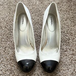 Xappeal Women's Heels with Black Toe Cap